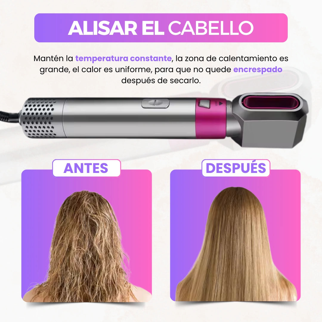 Cepillo de Peinado - 5 en 1 PROFESIONAL™ | ENVÍO GRATIS + PAGO CONTRAREEMBOLSO