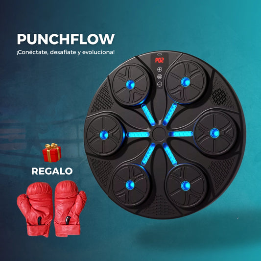 PunchFlow™ - Boxeo Inteligente + Guante Negro | Pago Contra Entrega